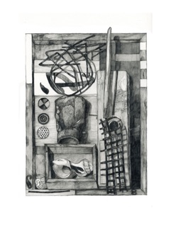 southbeach still life VIII
graphite
700mm x 500mm
2021